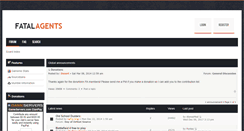 Desktop Screenshot of fatalagents.com